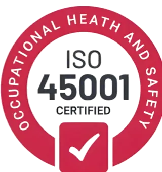 ISO 45001 certified